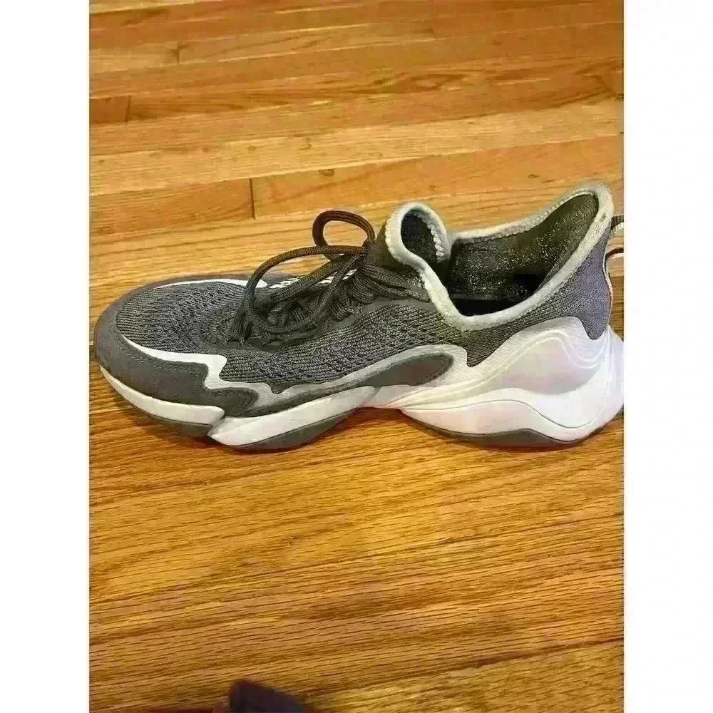 Adidas Men's SM Impact FLX Football Shoes Gray Size 7.5 Athletic Sneakers
